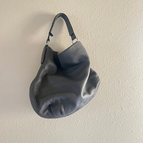 Marc by Marc Jacobs Q Hillier Pebbled Hobo Shoulder bag in gray - Picture 12 of 13